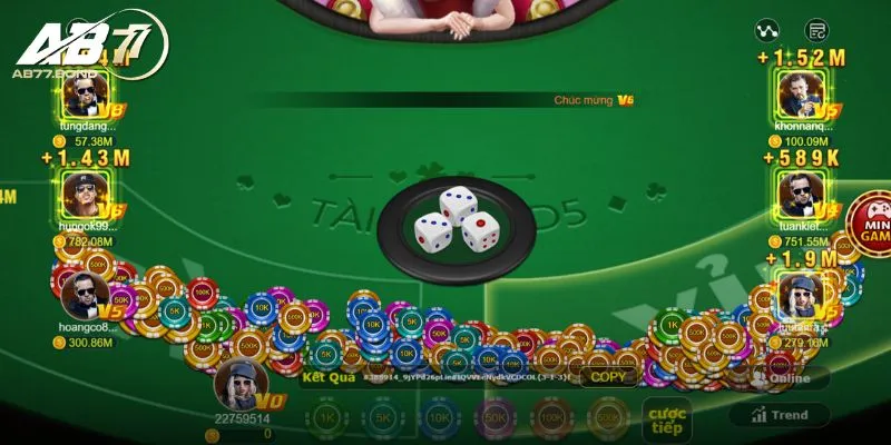 Tài Xỉu: Quy Luật, Cách Chơi Và Kinh Nghiệm Để Chiến Thắng AB77 4 Bí kíp chơi Tài Xỉu online hay thắng như cao thủ