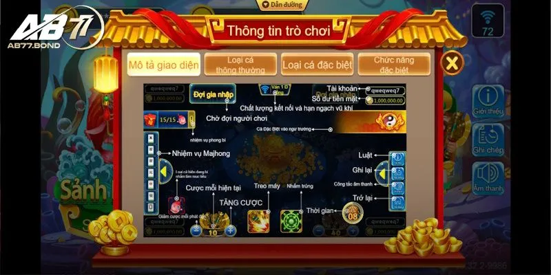 Hướng Dẫn Chi Tiết Chơi Tam Tiên Bắn Cá Tại Nhà Cái AB77 4 Chiến thuật nâng cao cho Tam Tiên Bắn Cá