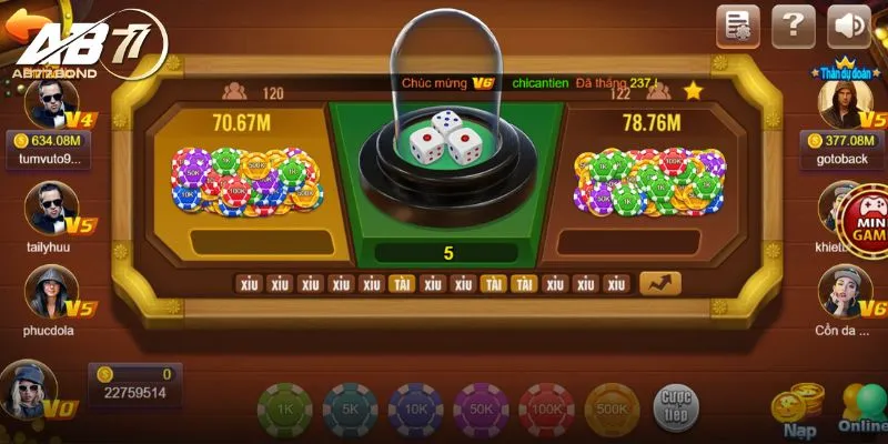 Tài Xỉu: Quy Luật, Cách Chơi Và Kinh Nghiệm Để Chiến Thắng AB77 3 Quy luật Tài Xỉu và cách chơi hiệu quả